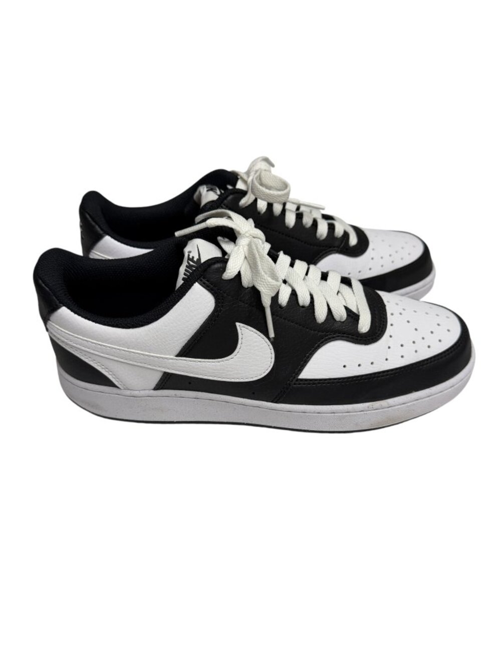 Nike Court Vision Low Next Nature Sneakers Tennis Shoes Women Panda 11 NWOT - Picture 3 of 13